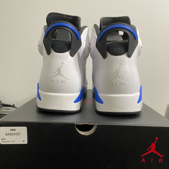 Air Jordan 6 Retro Sport Blue (2014) main image 8